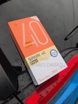 New Tecno Spark 40 Pro+ 256GB Black