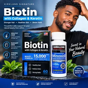 Kirkland Minoxidil + Biotin Hair Supplement
