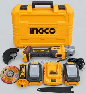 INGCO Cordless Brushless Angle Grinder CAGLI261522 (20V, 900W)