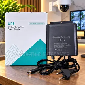 DC Uninterruptible Power Supply for Routers, Modems, CCTV