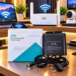 DC 12V 2A UPS for Routers & Networking Devices