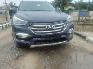 Hyundai Santa Fe 2017 Blue