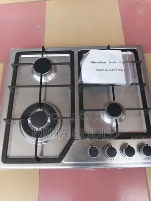 4-Burner Built-in Stainless Steel Gas Hob Cooktop