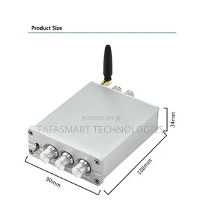 Mini Desktop Amplifier TPA3116 2.0 200W Bluetooth 5.3