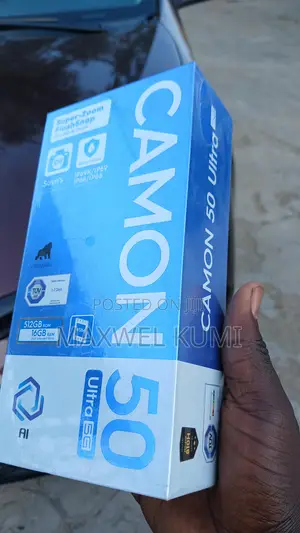 New Tecno Camon 50 Ultra 512GB Black