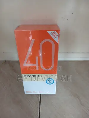New Tecno Spark 40 256GB Black