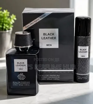 Fragrance World Black Leather Eau De Parfum - 100ml
