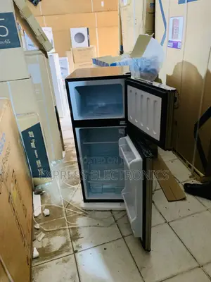 Nasco NASF2-13FL 112L Double Door Top Freezer Refrigerator