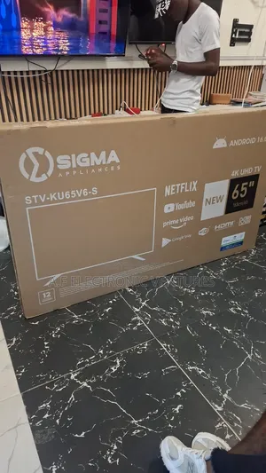 Sigma 65-Inch 4K UHD Android Smart TV