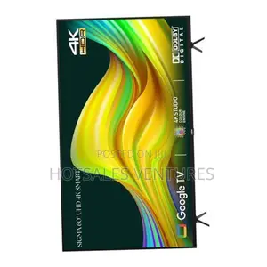 Sigma 65 Inch UHD 4K Smart Android TV - STV-KU65V6-S