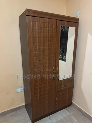 Zuo Modern 2-Door Wooden Wardrobe - Brown
