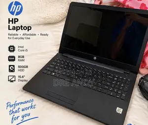 HP 15 Laptop - Intel Core i5, 8GB RAM, 500GB SSD