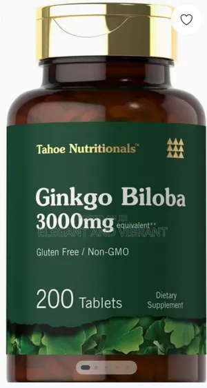 Ginkgo Biloba 3000mg | 200 Tablets