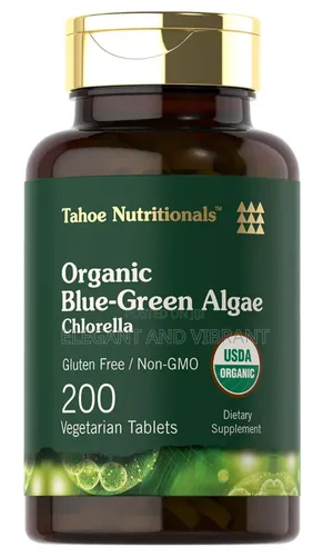 Organic Chlorella Tablets | 200 Count | 250mg