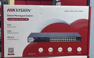 Hikvision 24-Port Gigabit Smart Managed PoE Switch DS-3E1528P-EI/M