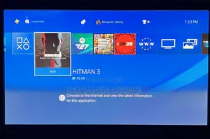 PS4 Slim Console with 4 Games