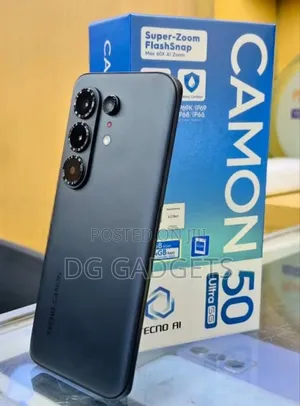 New Tecno Camon 50 Ultra 512GB Black