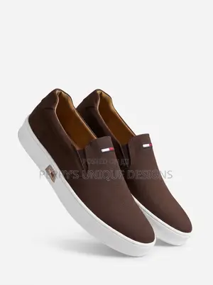 Tommy Hilfiger Men's Slip-On Canvas Trainers