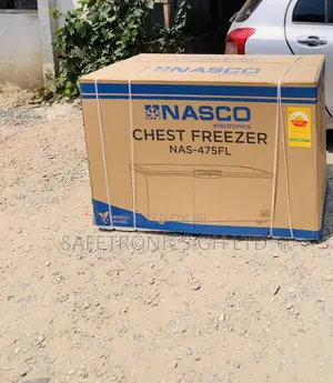 Nasco Cool-Reserve 400L Chest Freezer (Black)