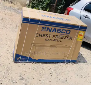 Nasco 400L Chest Freezer - Black (NAS-475FL-B)