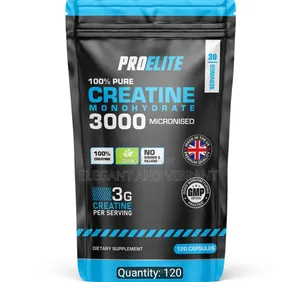 Creatine Monohydrate 3000mg Capsules - Unflavoured