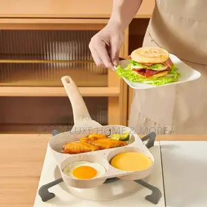 2-Hole Non-Stick Frying Pan