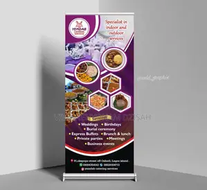 Pull Up Stand with Branding