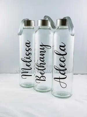Transparent Glass With Branding