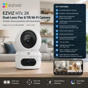 Ezviz H7C Dual 2K CCTV Camera