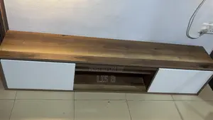 60-Inch White TV Console
