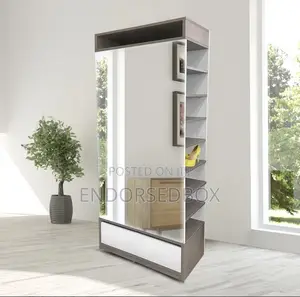 Ashfoam Como Dressing Mirror with Shoe Rack