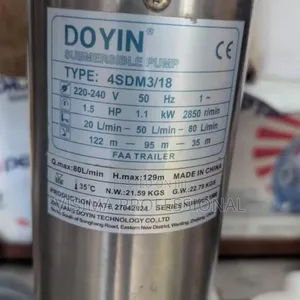 Pampu ya Kuzamisha 1.5hp