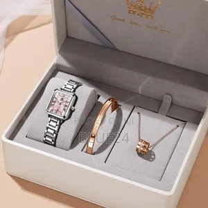 Olevs 5641 Elegant Square Quartz Watch for Women