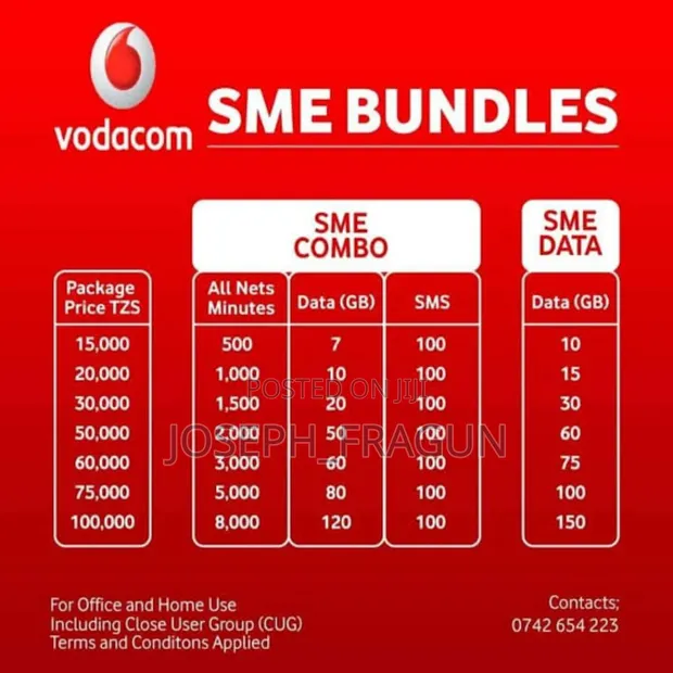 Vodacom SME Bundles - 1