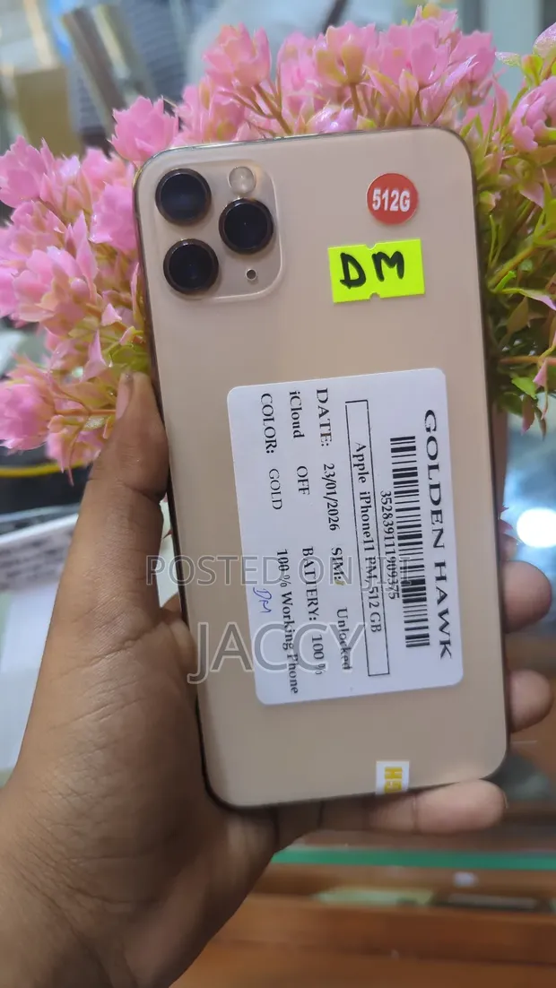 Apple iPhone 11 Pro Max 512GB Dhahabu - 1