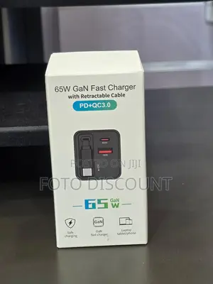 UGREEN 65W GaN Retractable USB-C Fast Charger