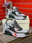 Nike Air Max Sneakers - Canvas & Leather - 3
