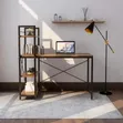 Loft-Style Industrial Computer Desk - 2