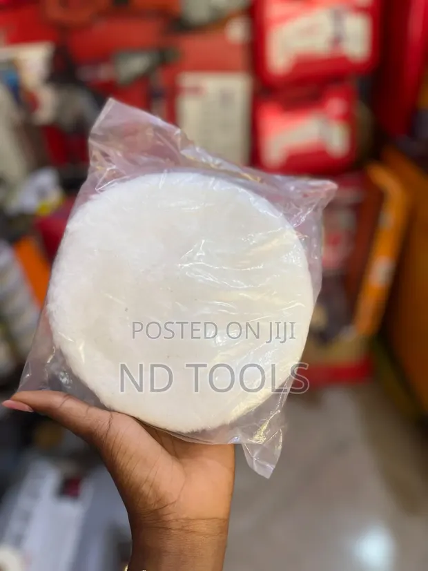 7" Wool Polishing Pad - 1
