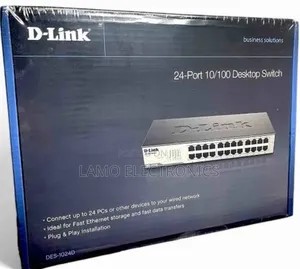 D-Link DES-1024D 24-Port 10/100Mbps Desktop Switch