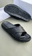 Hermes, Prada, LV, Versace, Dior Men's Leather Sandals - 4