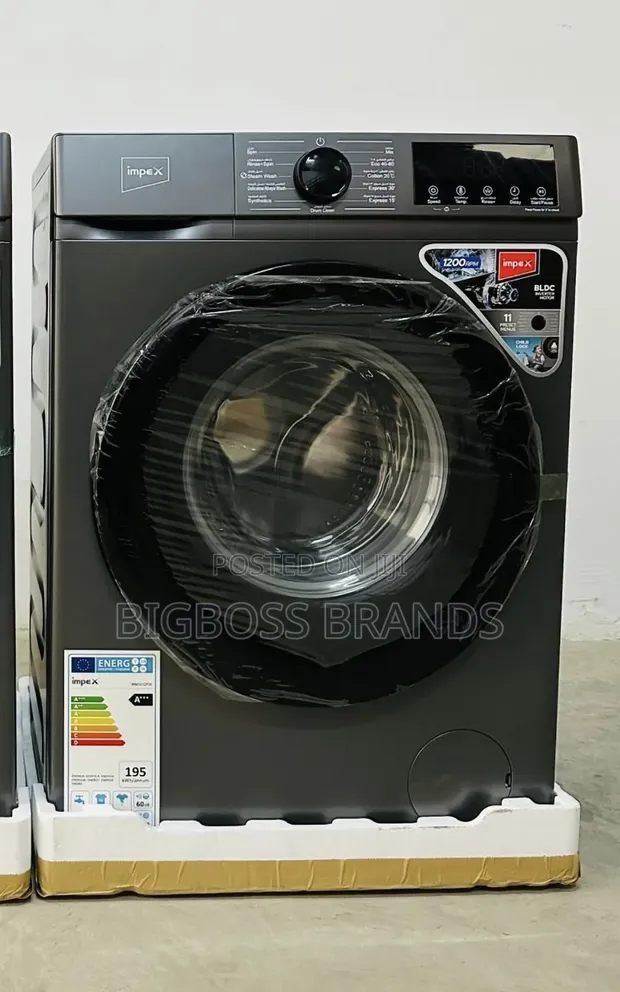 Impex 8kg Automatic Front Load Washing Machine - 1