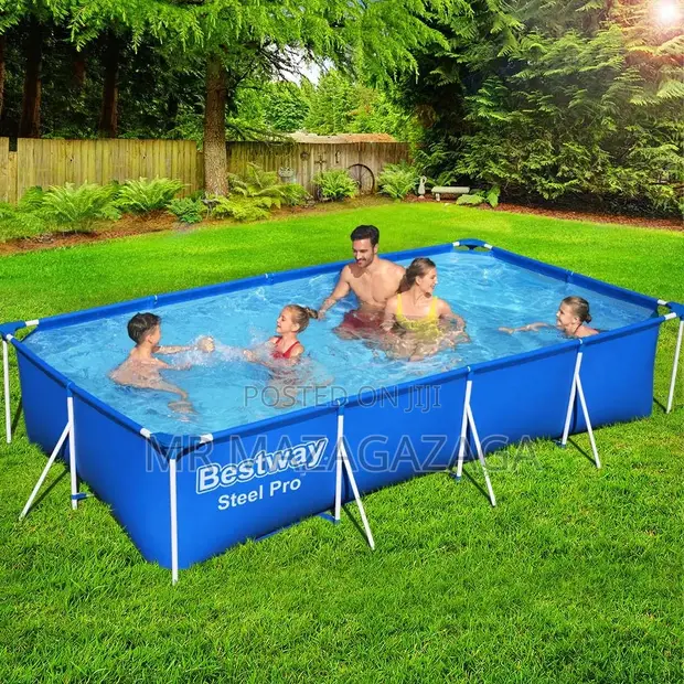 Bestway 56411 Deluxe Splash Frame Pool 4m - 1