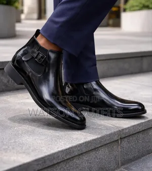 Travotas Brand New Leather Boots - Men's Size 37-42
