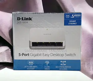 D-Link DGS-1005A 5-Port Gigabit Desktop Switch