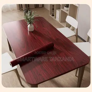 Karatasi ya Kupamba ya Rosewood Nyekundu Nzito Yenye Gundi