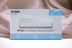 D-Link DES-1008C 8-Port Fast Ethernet Desktop Switch