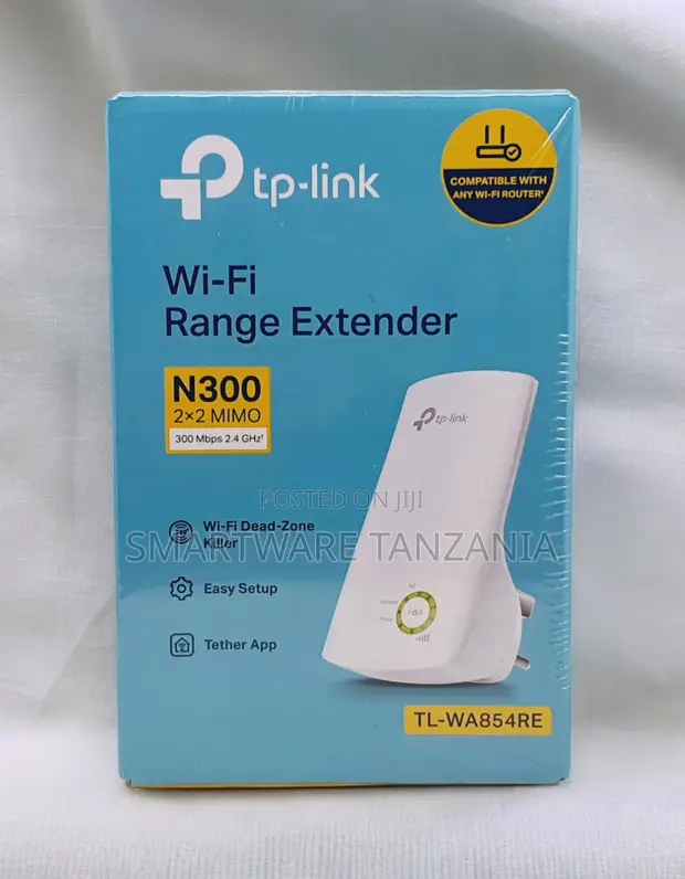 TP-Link TL-WA854RE N300 Wi-Fi Range Extender - 1