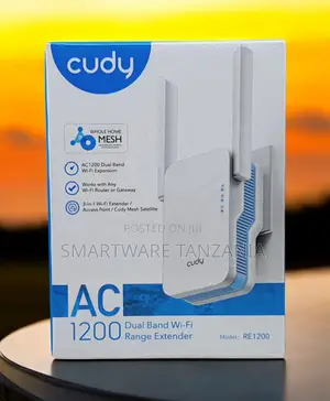 Cudy RE1200 AC1200 Dual-Band Mesh Wi-Fi Range Extender