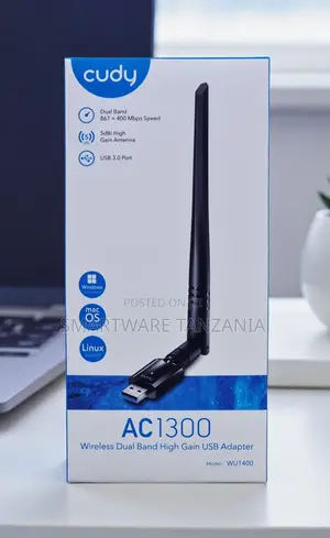 Cudy WU1400 AC1300 High Gain USB Wi-Fi Adapter